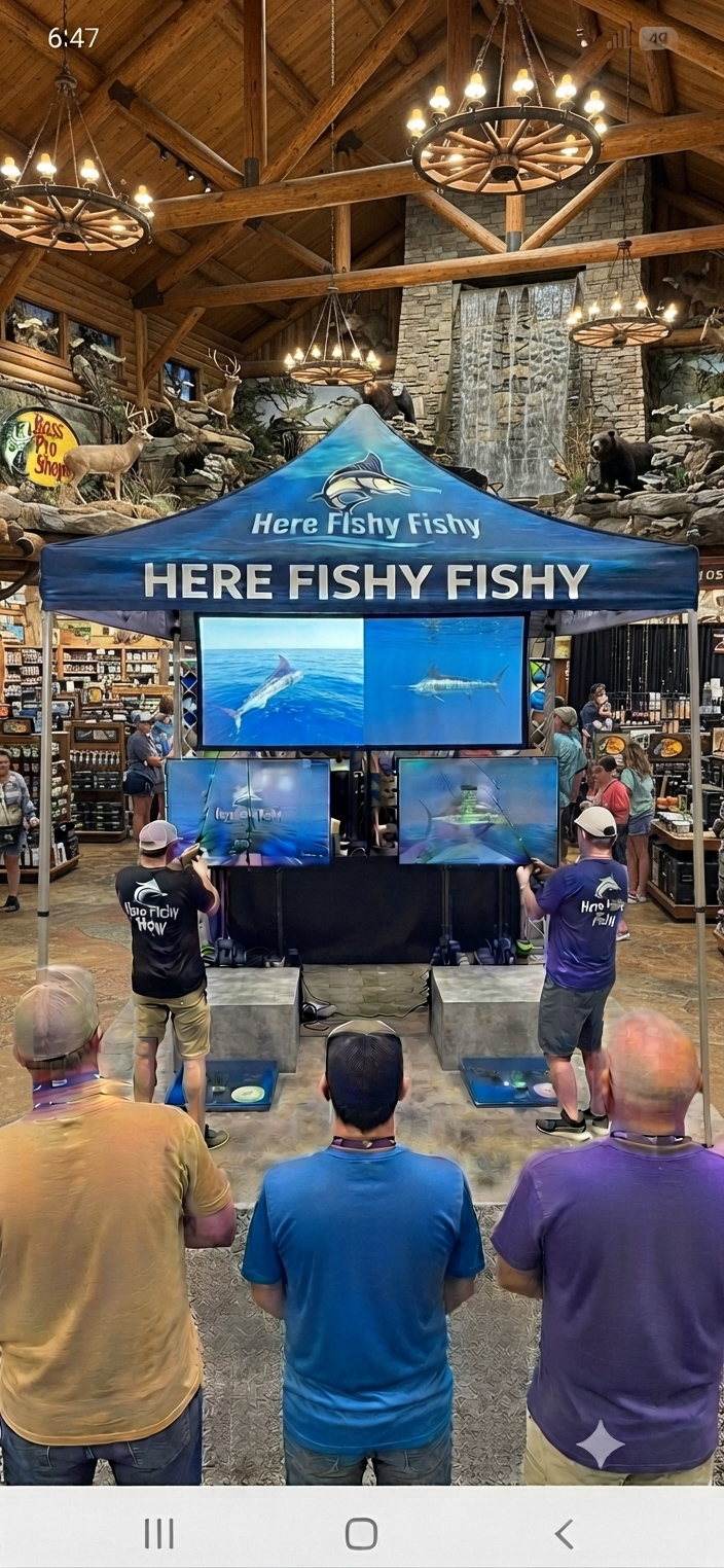 Bass Pro Shop Event Setup